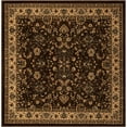 thumbnail image 3 of Unique Loom Sialk Hill Collection Area Rug - Washington (7' 10" Square Brown/Black), 3 of 7