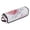 The Flickering Silver Color, variant on Hair Tools Storage with Heat Resistant Mat- Raccoon Printed Curling Iron Travel Bag/Flat Iron Case for Women