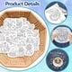 thumbnail image 3 of 4 Sheets 11.6x8.2 Inch Stick and Stitch Embroidery Patterns Non-woven Fabrics Water Soluble Embroidery Stabilizers Afternoon Tea 297x210mmm, 3 of 7