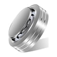 thumbnail image 3 of Guardoinrt Désodorisant Rond pour Voiture Éliminateur d'Odeurs Ornement Rafraîchissant Alliage d'Aluminium Rotation Diffuseur d'Arôme Désodorisant Argent 1ensemble, 3 of 6