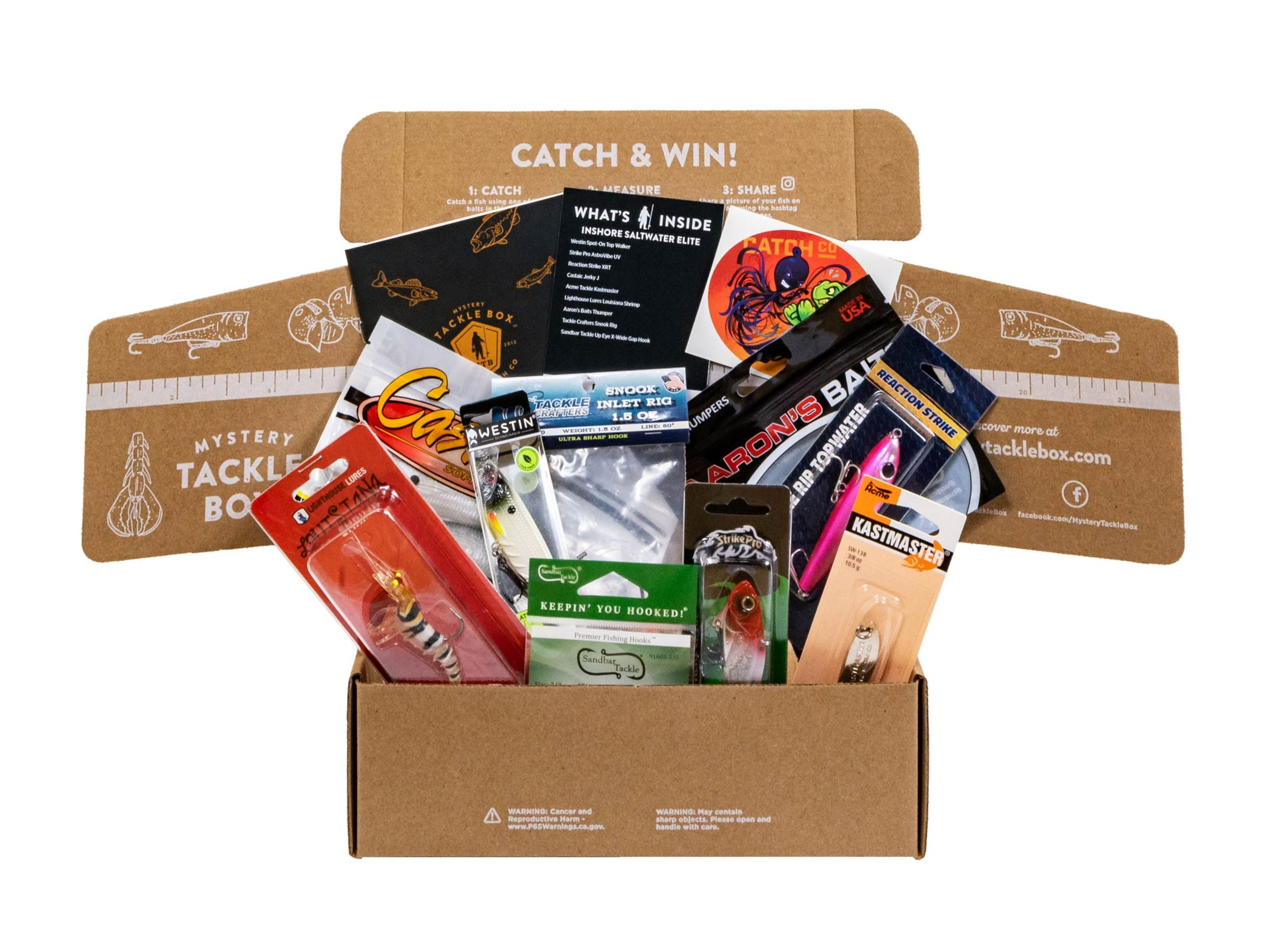 Mystery Tackle Box Elite Saltwater Fishing Lure Kit