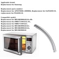 thumbnail image 3 of Poignée de Porte de Four à Micro-Ondes Pièces de Rechange pour Appareil DE94-02409C Lot de 2, 3 of 5