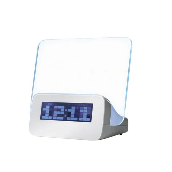 Llevado Luz Fluorescente LED Mensaje Digital Reloj de Despertador Noche + Relojes de Escritorio Colco Despertador digital