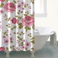 thumbnail image 5 of Waterproof Pioneer Shower Curtain 84x72 Inch Polyester Unique Colorful Floral Shower Curtain for Bathroom Hotel Home Decor with 12 Plastic Hooks, 5 of 5