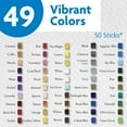 thumbnail image 2 of BAZIC Oil Pastels Set 50 Colors, Soft Pastels for Artists Drawing Blending, 12-Packs, 2 of 7