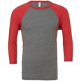 thumbnail image 1 of T-Shirt de Baseball à Manches 3/4 pour Hommes, 1 of 2