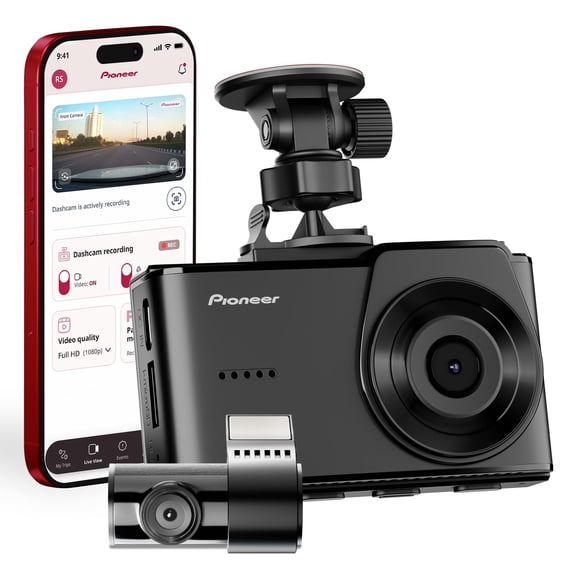 Cámara de Tablero Pioneer VREC-H520DC Doble Frontal y Trasera con Resolución 2K