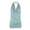 Light Blue, variant on Womens Basic Tops Women Fashion Solid Color V-Neck Halter Sleeveless T-Shirt Blouse Tops Women's Tops XL(US:10)