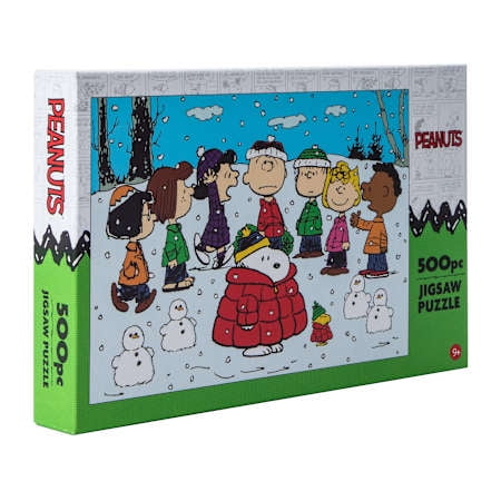 Peanuts Snoopy 500 Piece Winter Scene Jigsaw Puzzle