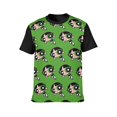 thumbnail image 3 of The Powerpuff Girls Shirts Men's Short Sleeve Printed T-Shirt Graphic Comfortable Tee Tops Summer Blouse 3XL, 3 of 5