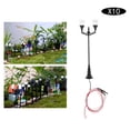 thumbnail image 3 of Milaget Dovewill 10 Pcs Lampe de Rue LED Lampe de Chemin de Fer 1:100 Jauge HO Tête LED Blanche, 3 of 9
