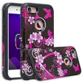 thumbnail image 2 of iPhone SE 2022/3rd/2020,iPhone 8/7 Case, Heavy-Duty Tough Rugged Lightweight Slim Protective Case for iPhone SE/8/7 - Heart Butterflies, 2 of 3