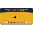 thumbnail image 2 of Plaque d'Immatriculation New York Empire State Metal, 2 of 2