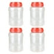 thumbnail image 1 of 4 recipientes transparentes sellados para té, tarros de plástico para almacenar alimentos (1000 ml), 1 of 5
