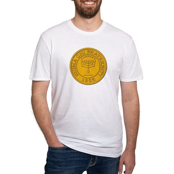 CafePress - Sigma Chi Grand Seal Color T Shirt - Fitted T-Shirt, Vintage Fit Soft Cotton Tee