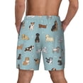 thumbnail image 4 of Uemuo Dog Pets Pattern Mens Swim Trunks Quick Dry Board Shorts with Mesh Lining, Stretch Beach Shorts Quick Dry No-Chafing Board Shorts-Medium, 4 of 9