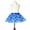 1#Blue, variant on Kids Girls Polka Dot Tutu Skirt Ballet Dance Performance Tulle Skirt