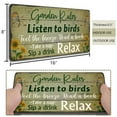 thumbnail image 7 of TIANCENTRAL H Rustic Vintage Garden Signs - 16x8 Inches, Robins Sunflowers, Farmhouse Retro Decor, Easy Hanging Plaques, 7 of 7