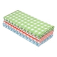 thumbnail image 5 of Mainstays 3pk Hand Towels, 100% Soft Cotton, Gingham, 5 of 5