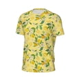 thumbnail image 6 of Wukai Lemon (2) Print Men's Short-Sleeved Mesh T-Shirt,Quick-Dry Short Sleeve Workout T-Shirt-3X-Large, 6 of 8