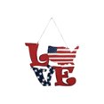 thumbnail image 2 of American Independence Day Wooden Pendant LOVE Home Window Decoration, 2 of 8