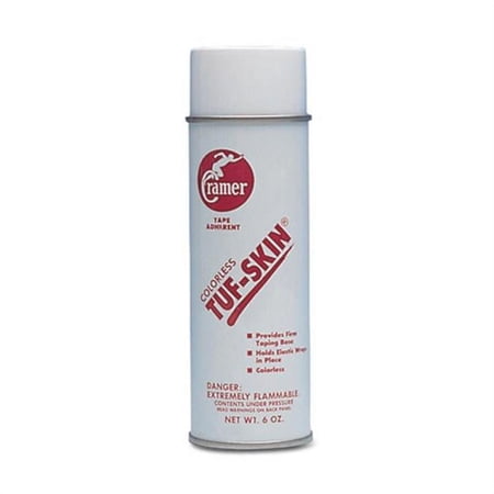 Cramer CRM101 6 oz Colorless Tuf-Skin Tape Adherent