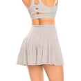 thumbnail image 1 of Faldas deportivas de tenis para mujer, faldas deportivas, cintura alta, faldas de golf plisadas, faldas para correr, bragas de bolsillo, 1 of 6