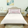 thumbnail image 4 of GZHJMY Cherry Blossom Satin Pillowcase for Hair and Skin Silk Pillowcase, Queen Size(20x30 inches) - Slip Cooling Satin Pillow Covers with Envelope Closure, 4 of 7