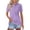 09## Light Purple, variant on Womens Polo Shirts Short Sleeve Button Lapel Collared Summer Tops Business Casual Basic Tees,Dark Green M