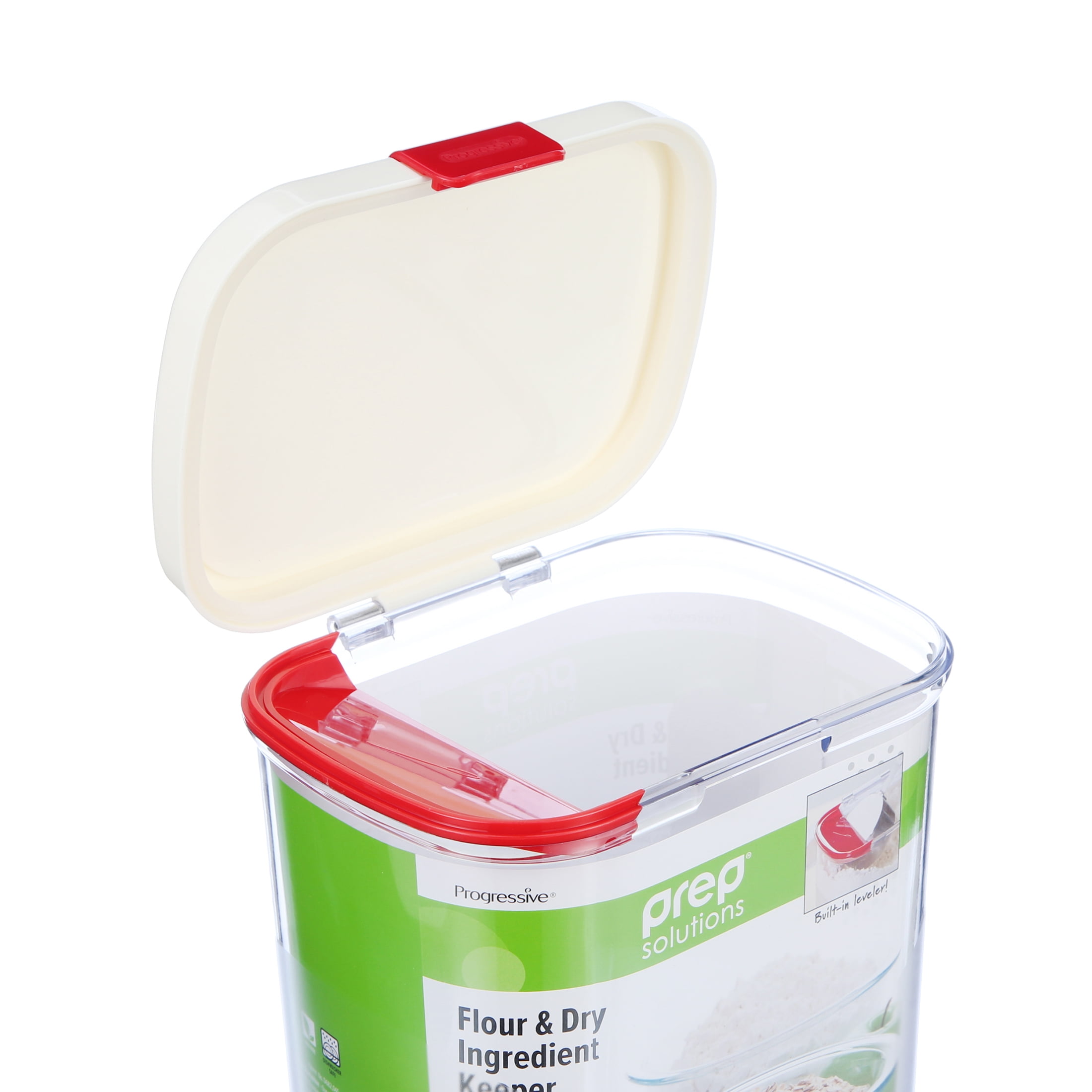 Progressive Prepworks Flour Keeper, 3.8-Quart Plastic Food