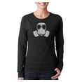thumbnail image 1 of LA Pop Art Women's Word Art Long Sleeve T-Shirt - SLANG TERM FOR "FART", 1 of 2