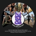 thumbnail image 7 of Gukieu colorful mushroom Skull rainbow Print Men's Quick Dry Fitness Vest, Round Neck Sleeveless Fitness Bodybuilding Top-Large, 7 of 7
