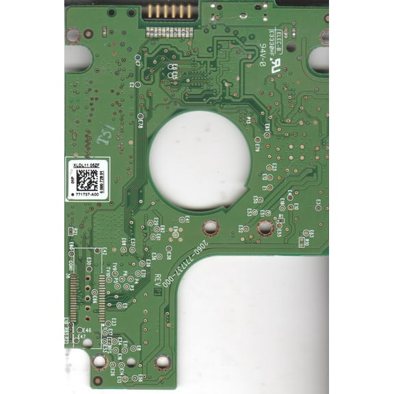 WD5000BMVW-11AMCS0, 771737-A00 01P, REV P1, WD USB 2.5 PCB