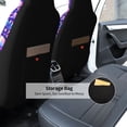 thumbnail image 5 of Uemuo colorful mushroom Skull rainbow Pattern Car Seat Covers for Front Seats Waterproof Seat Covers for Cars, Universal Auto Front Seats Protector Fits for Car-2 PCS, 5 of 6