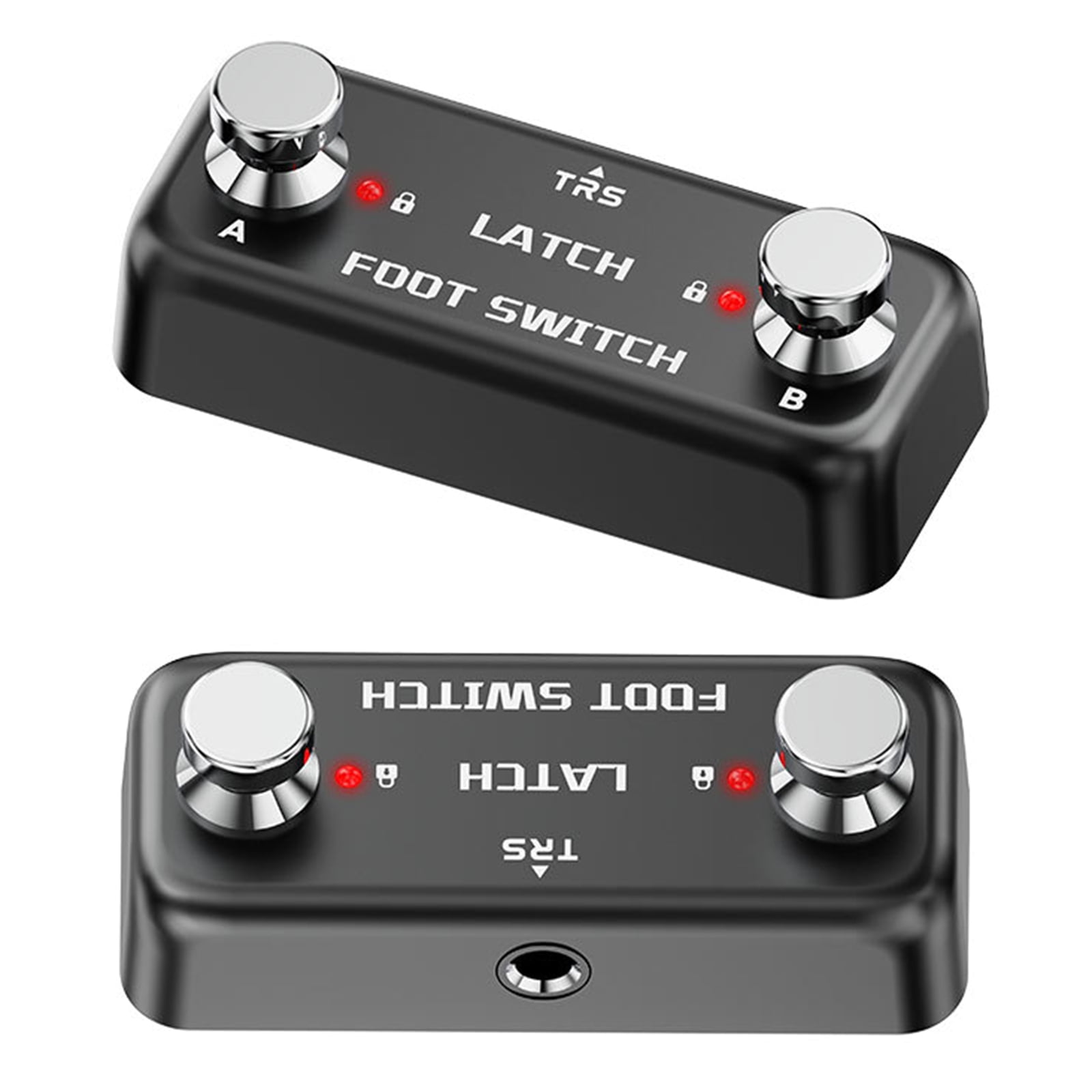 Digital Reverbs Guitar Pedal Double Pedal External Foot Switches Double Step Nails for Home Practice and Live Shows