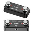 thumbnail image 4 of External Footswitch Double Pedal Portable Double Function Pedal Compacts Pedal for Guitarists and Keyboard Player, 4 of 8
