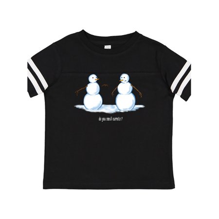 

Inktastic Do you Smell Carrots Snowmen Gift Toddler Boy or Toddler Girl T-Shirt