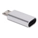 thumbnail image 3 of Convertidor adaptador tipo C a micro USB Sincero Plateado, 3 of 10