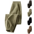 thumbnail image 5 of Generic Boys Corduroy Joggers Trouser Elasticated Sweatpants School Harem Pants/Spring Autumn Jogging Bottoms, 5 of 7