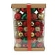 thumbnail image 1 of Adorno de Bola de Navidad 74 Uds Ticfox Colores Mezclados 0,6 x 8 x 17 cm, 1 of 14