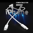 thumbnail image 2 of Cable Cargador FUHAYA para iPhone 17 16 15 1.8m 60W USB-C Paquete de 2, 2 of 7