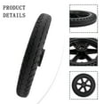 thumbnail image 5 of 12 inch 12x1.5 Solid Tyre for Elderly Scooter electric wheelchair Tubeless Wheel, 5 of 6