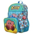 thumbnail image 2 of Kirby 5-Piece Blue Backpack w/ Lunch Bag - NEW, 2 of 6