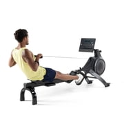 ProForm 750R Rower: Compact Smart Rowing Machine with 24 Resistance Levels, SpaceSaver Design, 5” Display, and 1-month iFIT Train Membership Included* for Interactive Workouts, Streaming & More