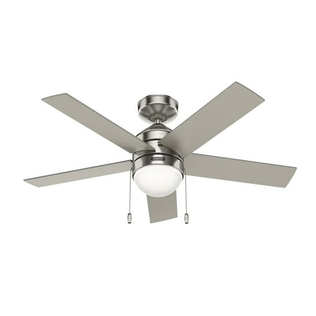 

Hunter Rogers 44 Led Rogers 44 5 Blade Led Ceiling Fan - Nickel