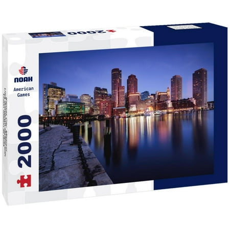Noah Jigsaw Puzzle Kansas City, Missouri, USA downtown skyline with Union Station at dusk 2000 pieces
