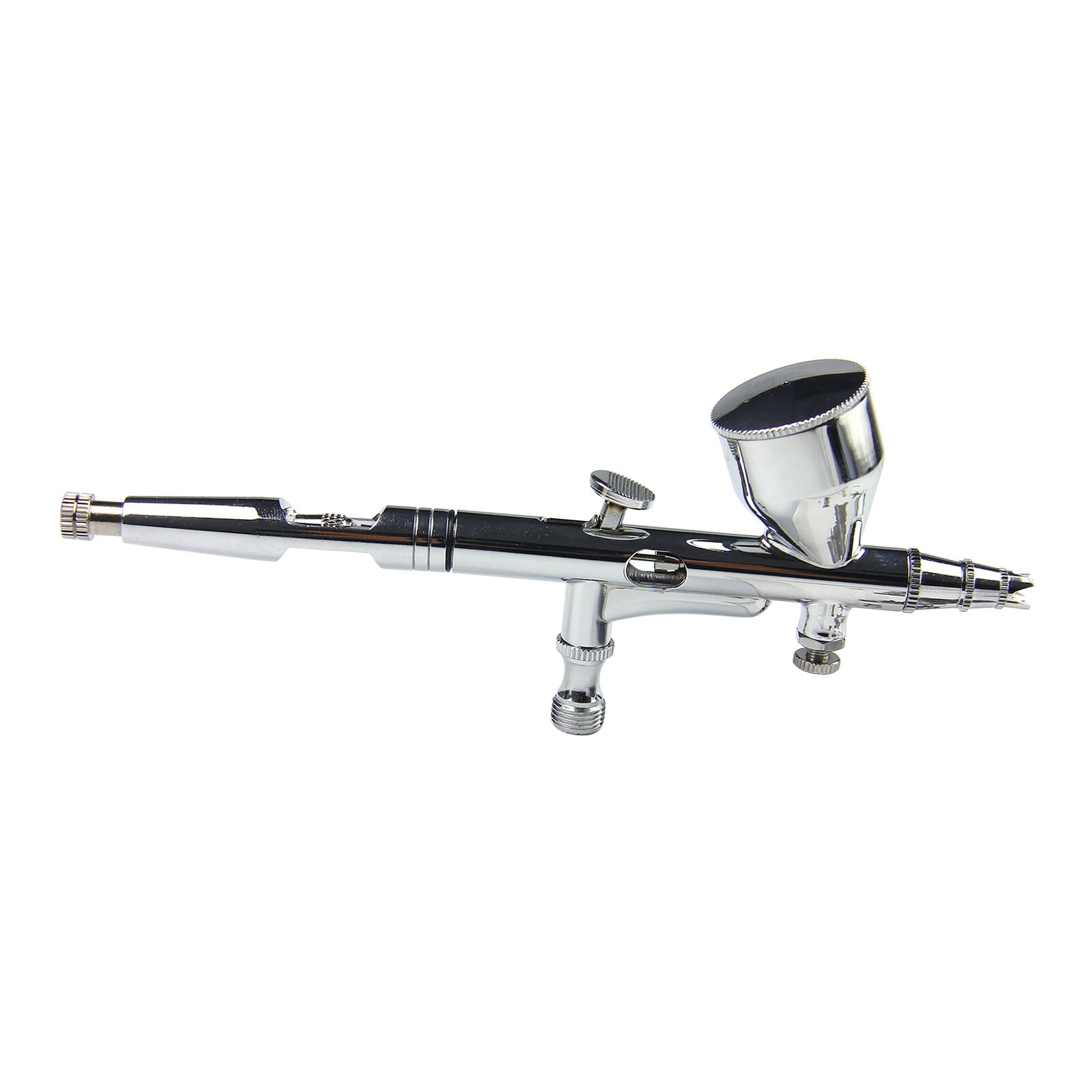 Tools,Model Body Nail Air Brush 0.2/0.3/0.5mm Airbrush Kit Nail Air Brush Art Craft Paint Brush 0.2/0.3/0.5mm 9cc Craft Paint Model Kit Set Feed Paint Model Body Car Art Craft Silver