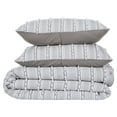 thumbnail image 6 of Better Trends Chenille Comforter Set Twin Size 2 Piece 100% Cotton Soft & Cozy All Season Bedding Angelique Collection - Gray, 6 of 6