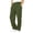 Army Green, variant on WyiBan Boys Baggy Sweatpants Drawstring Waist Wide Leg Athletic Joggers Fleece-lined Thickened Pants with Pockets