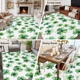 thumbnail image 6 of Area Rug 72×108in, St. Patrick's Day Lucky Shamrock Floor Carpet Living Room Rug, Pastoral Green Leaves Non-Slip Welcome Mat Indoor Rugs for Bedroom Dining Room, 6 of 9